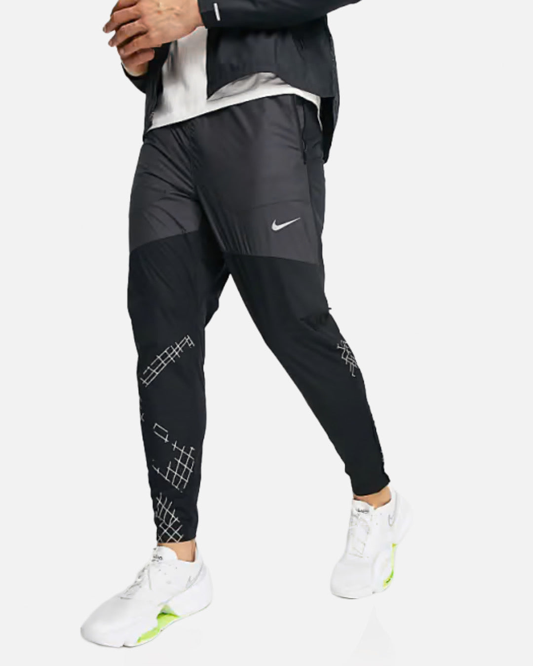Jogging Nike running - noir/gris