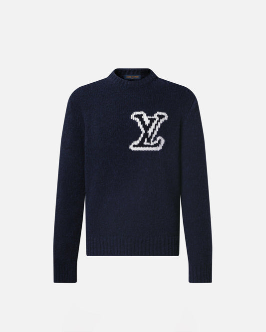 Pull Louis Vuitton - bleu/blanc